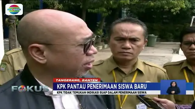 KPK Pantau PPDB Online di Tangerang, Ada Apa?