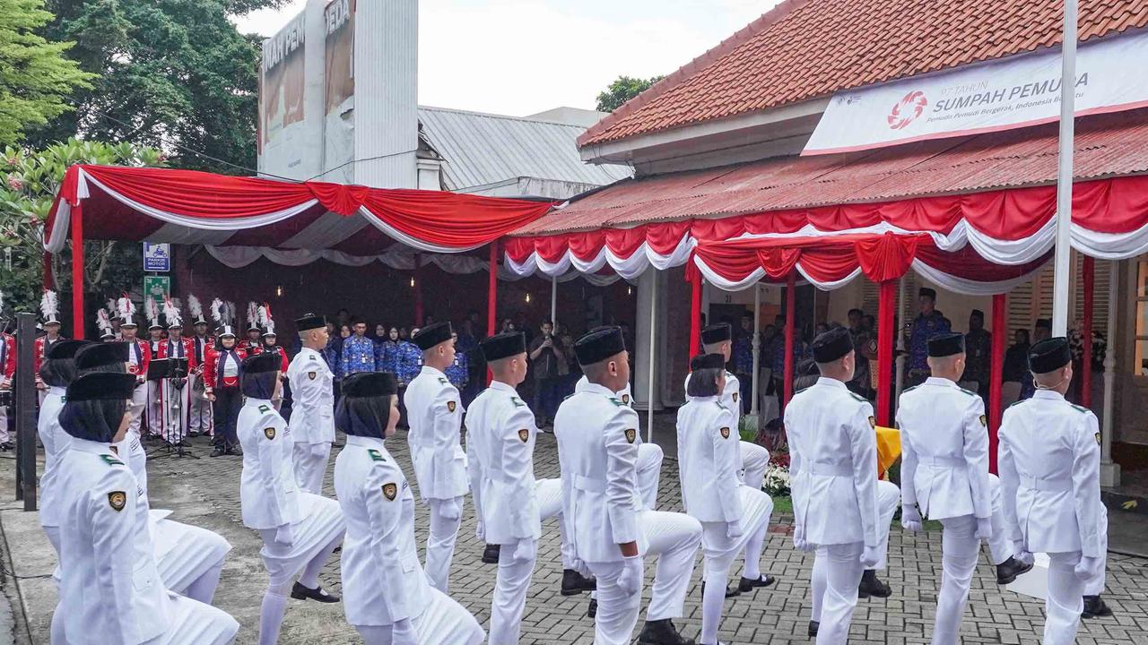 FOTO: Semangat Persatuan Bergema di Museum Sumpah Pemuda, Menandai 97 Tahun Ikrar Pemuda Indonesia