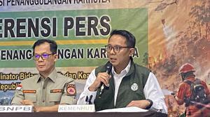Tren Hot Spot Turun, Kemenhut Ingatkan Tetap Waspada Karhutla