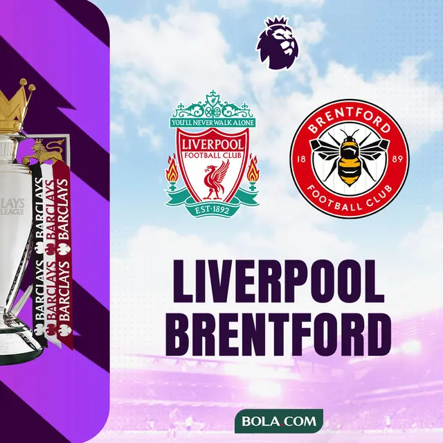 Liga Inggris - Liverpool Vs Brentford