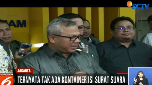 Hoaks 7 Kontainer Surat Suara Sudah Dicoblos, KPU Lapor Polisi