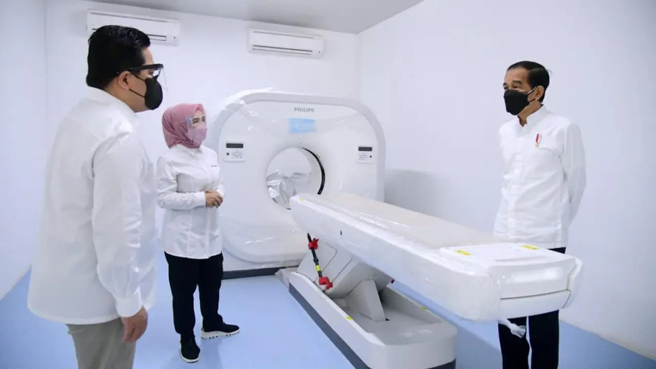 FOTO: Presiden Jokowi Resmikan RS Modular Pertamina Tanjung Duren