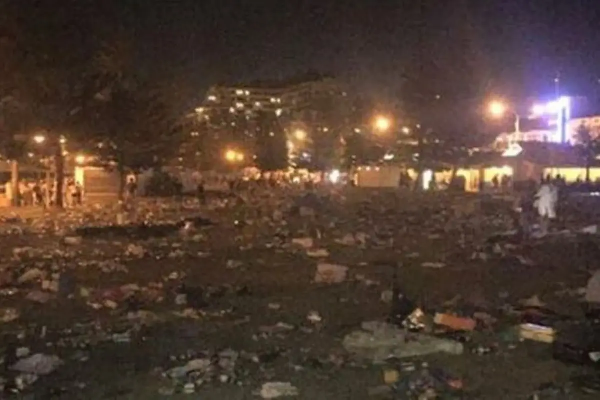 Sampah di Pantai Coogee, Sydney, Australia. (Supplied/BBC)