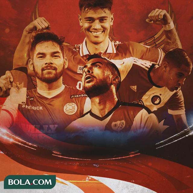 Timnas Indonesia - Sandy Walsh, Kevin Diks, Jordi Amat, Mees Hilgers