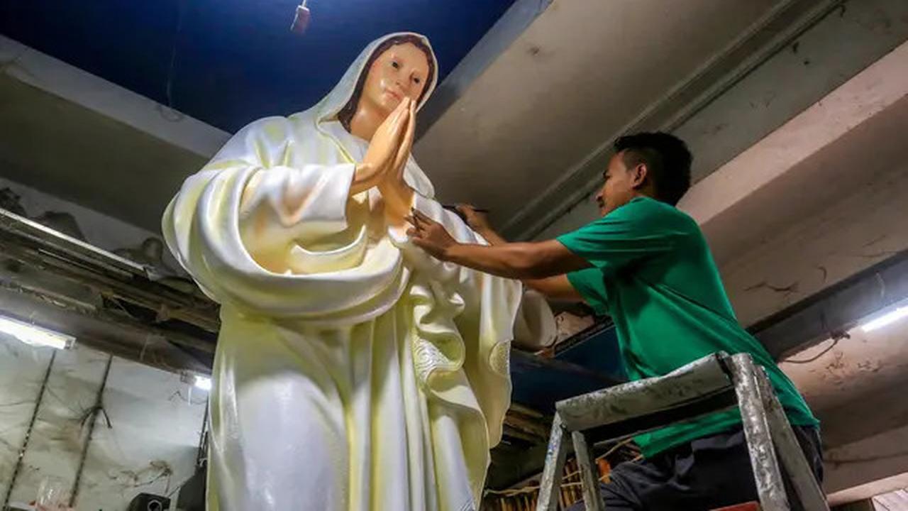 Jelang Natal 2024, Permintaan Patung Bunda Maria Meningkat