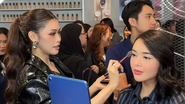 Amanda Manopo Lakukan Face Architect dirias oleh MUA.  [@larasocta_]