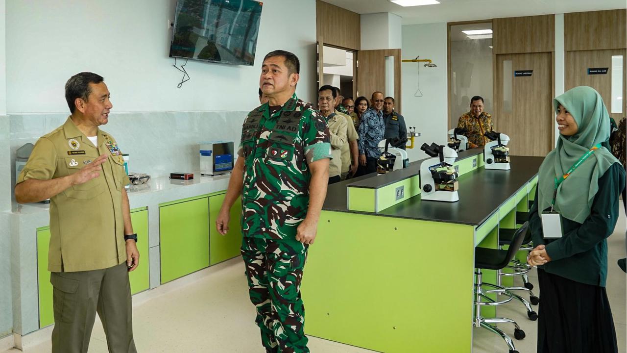 FOTO:Kasad Maruli Resmikan Gedung Fakultas Kedokteran Unjaya, Solusi Atasi Kekurangan Dokter di Indonesia