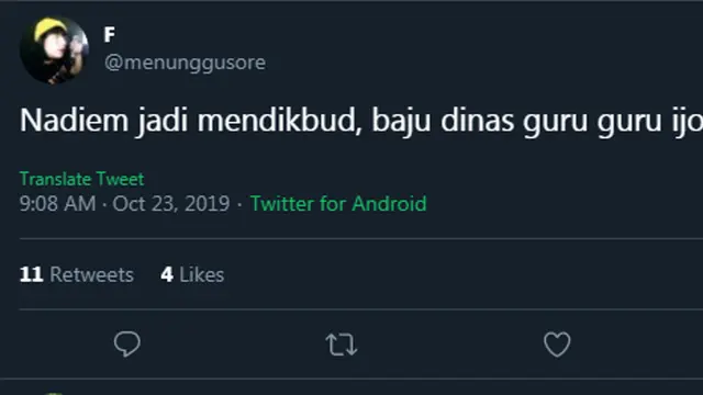 9 Cuitan Kocak Warganet Nadiem Makarim Jadi Menteri Pendidikan dan Kebudayaan