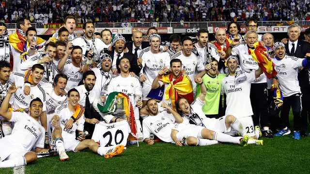 Real Madrid Juara Copa del Rey 2013-14
