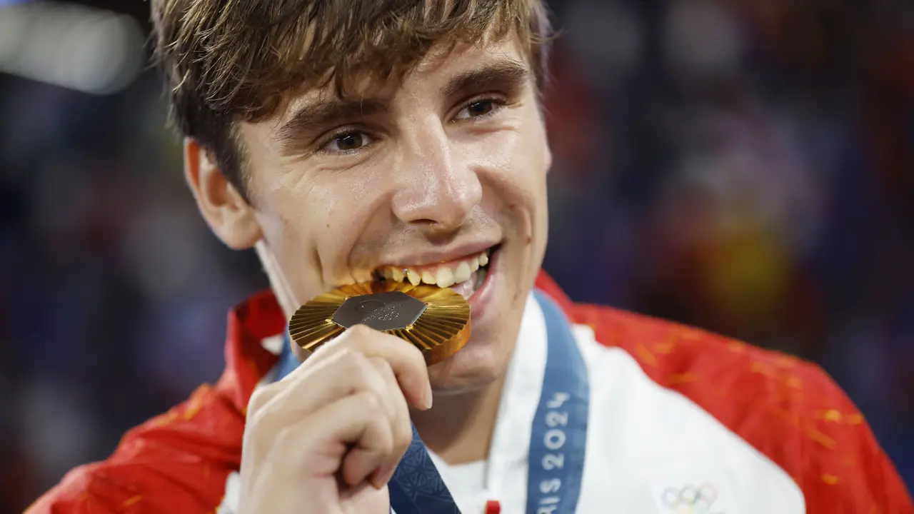 Foto: Bungkam Tuan Rumah Prancis, Spanyol Sabet Medali Emas Olimpiade 2024