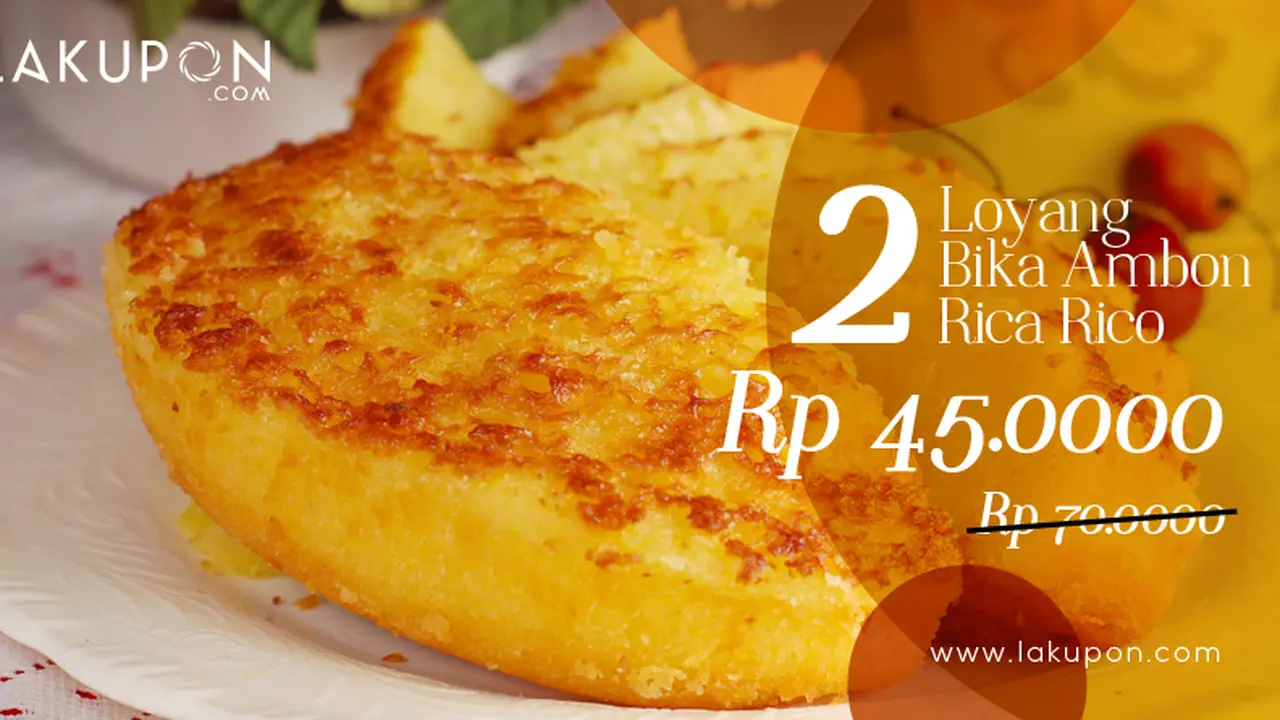 Rica Rico Bika Ambon Diskon Hingga 36 Persen di LaKupon