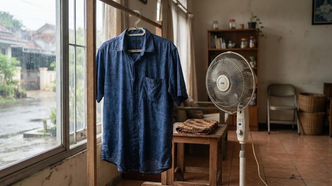 7 Cara Mengeringkan Baju yang Kehujanan Semalaman agar Bisa Dipakai Besok Pagi, Jangan Salah Langkah