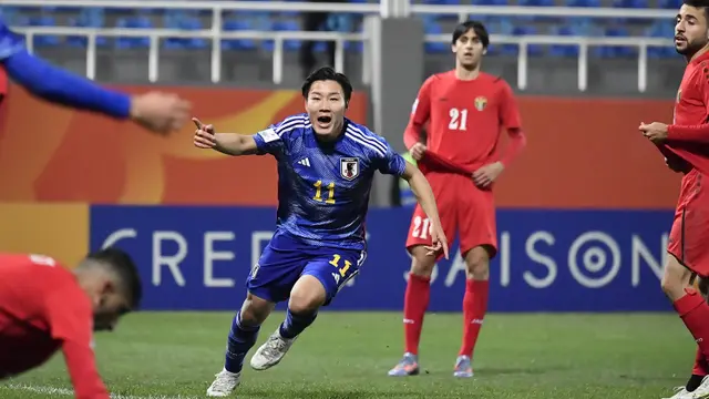 Foto: Menangi Laga Perempatfinal Piala Asia U-20, Dua Tiket Terakhir Piala Dunia U-20 2023 Milik Jepang dan Korea Selatan