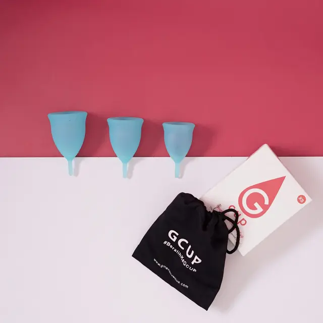 Menstrual Cup dari Girls Menstrual Cup, perusahaan yang bergerak di bidang kesehatan menstruasi wanita di Indonesia sejak 2018.