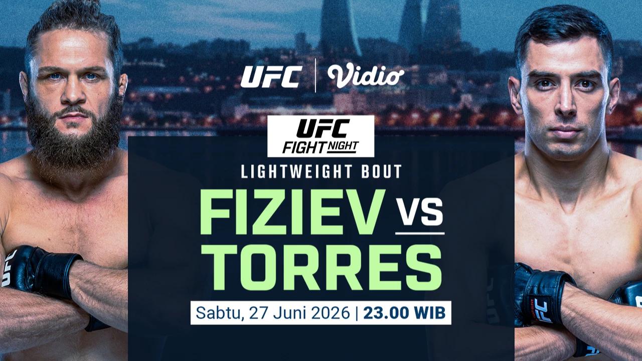 Live Streaming UFC Fight Night: Pertarungan yang Sangat Layak Ditonton Hanya di Vidio