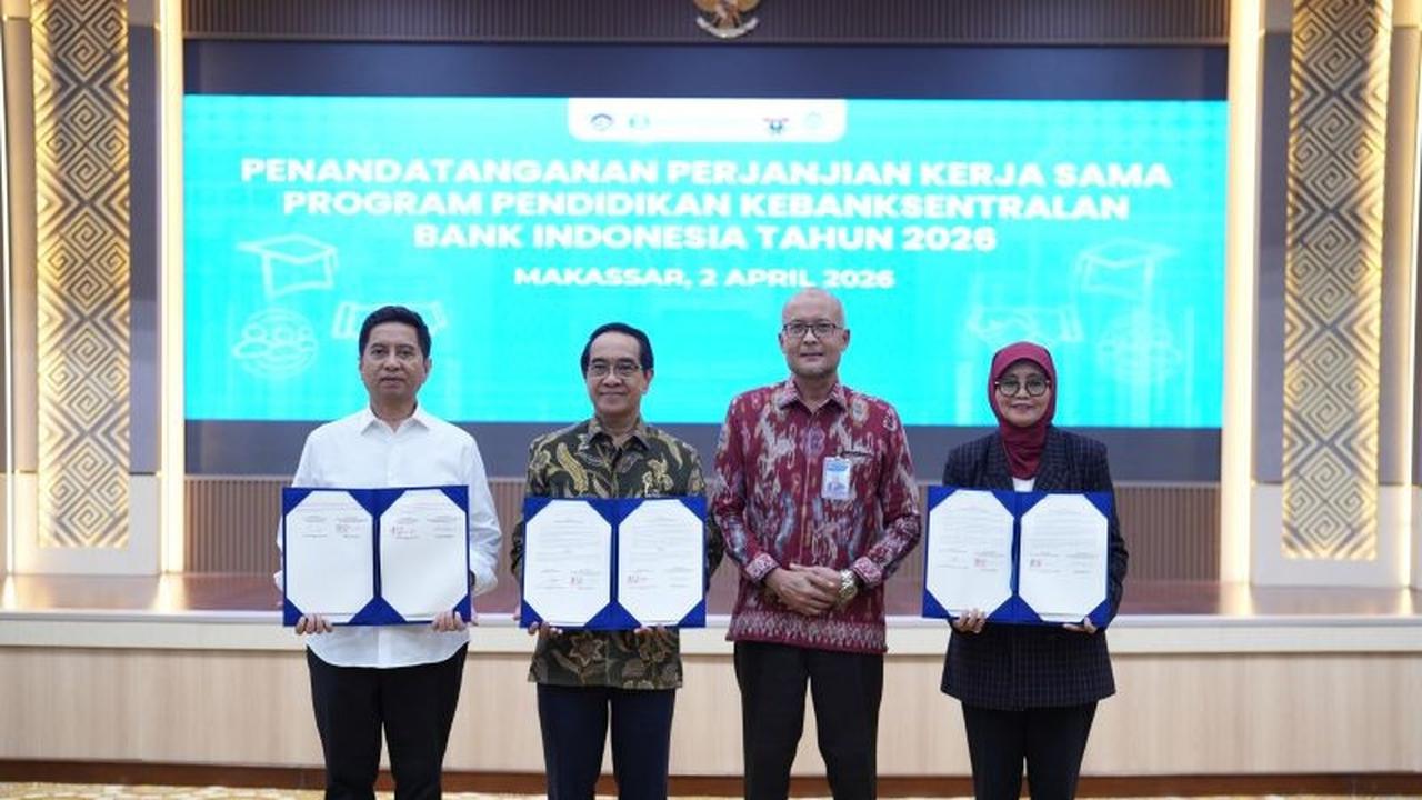 Bank Indonesia Tingkatkan Kuota Beasiswa di Sulsel, 270 Mahasiswa PTN Akan Terima Beasiswa Bank Indonesia