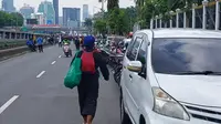 Akses Keluar dan Masuk Tol Dalam Kota Ditutup Imbas Demo Buruh di DPR