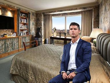 Pemain superstar Real Madrid, Cristiano Ronaldo dikabarkan telah membeli sebuah apartemen mewah di Trump Tower, New York, senilai $ 18,5 juta atau setara Rp 255 miliar. (@warburg realty) 