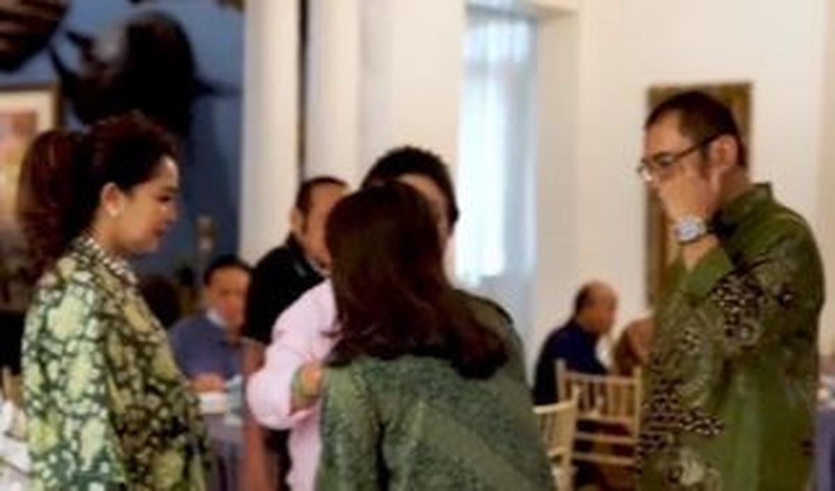 Bahkan, putri Bambang dan Mayangsari juga turut mendapat sambutan hangat.&nbsp;