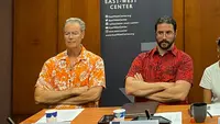 Peneliti Senior dari East West Center Dr. Denny Roy menyebut hubungan kedua negara kadang baik dan buruk, namun akan selalu kembali ke tengah-tengah (Liputan6.com/Teddy Tri Setio Berty).