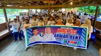 Ratusan Warga Sigi mendekarasikan diri bergabung Relawan Berani gaspoll. untuk memenangkan pasangan calon Gubernur dan calon Wakil Gubernur Sulawesi Tengah, Anwar Hafid dan Reny Lamadjido.
