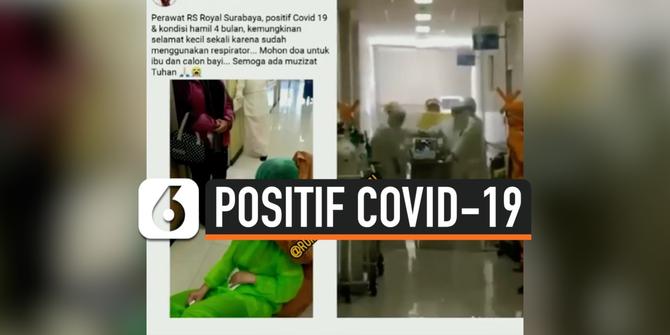 VIDEO: Viral, Menangis Lepas Perawat Hamil 4 Bulan yang Positif Corona