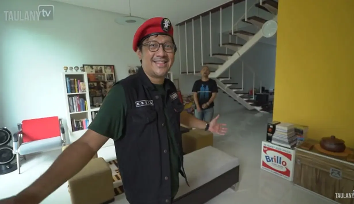 Rumah Ronal Surapradja (Sumber: Youtube/Taulany TV)