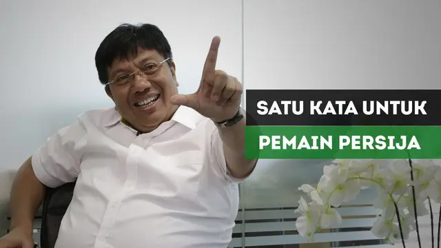 VIDEO: Satu Kata Gede Widiade untuk Pemain Persija