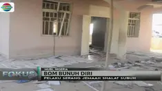 Pelaku seorang remaja masuk ke dalam masjid dan meledakkan diri.