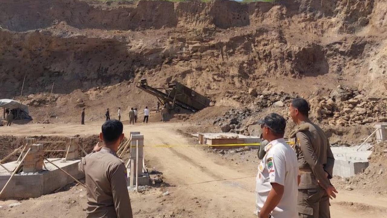 Satpol PP Sumedang Setop Lima Perusahaan Tambang Ilegal, Tegaskan Kepatuhan Izin