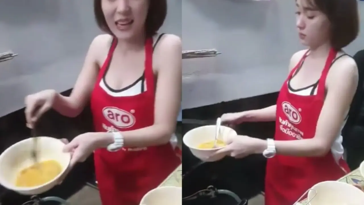 Berparas Cantik, Penjual Makanan di Pinggir Jalan ini Viral
