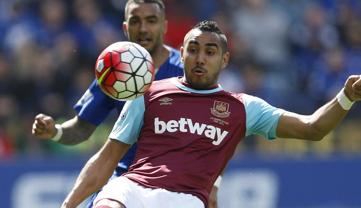 Pemain West Ham, Dimitri Payet duduk pada peringkat ke-9 pemain dengan indeks performa terbaik Liga Inggris, Dimitri meraih 603 poin hingga pekan ke-34. (Action Images via Reuters/Carl Recine)