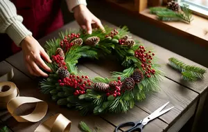 Cara Membuat DIY Christmas Wreath Sendiri, Mudah untuk Pemula