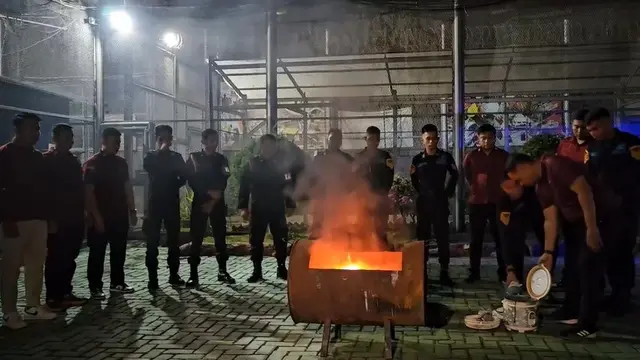 Razia Lapas Kelas I Medan
