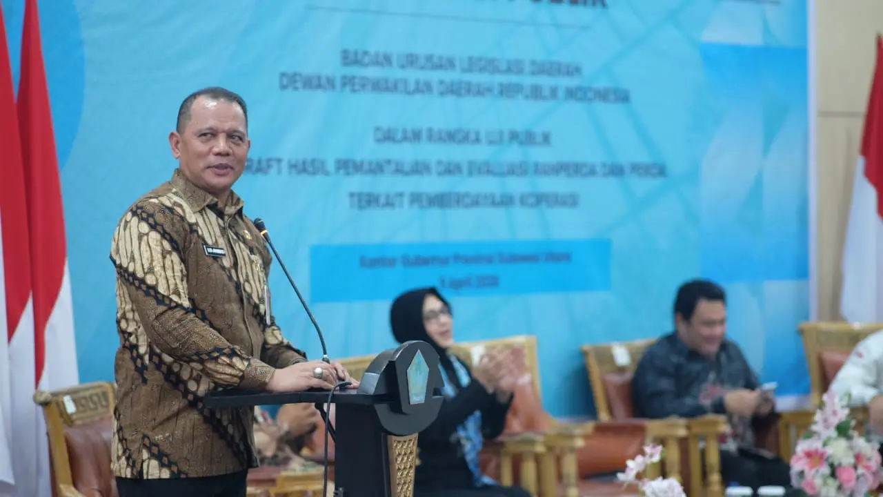 Direktur Jenderal Bina Pemerintahan Desa (Pemdes) Kementerian Dalam Negeri, La Ode Ahmad P. Bolombo