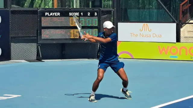 2 Petenis Indonesia Gagal Menang di Laga Kedua Turnamen Tenis UTR PTT