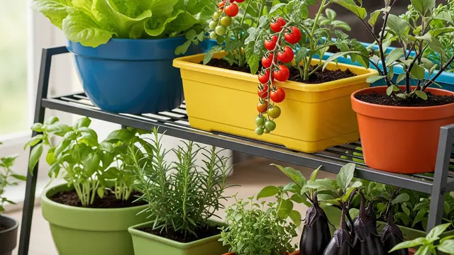 Inspirasi Model Kebun Sayur Mini dengan Konsep Kontainer Mix