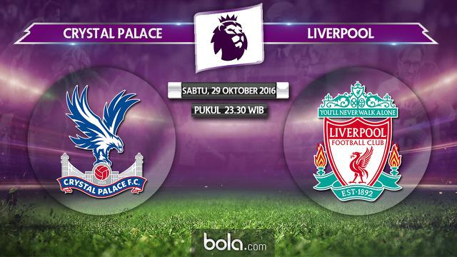 Premier League_Crystal Palace vs Liverpool (Bola.com/Adreanus Titus)