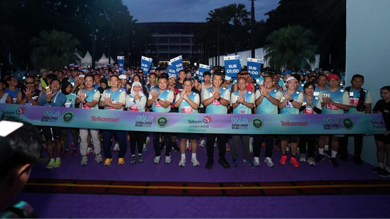 Gubernur Jakarta dan Dirut Telkom Meriahkan Digiland 2025
