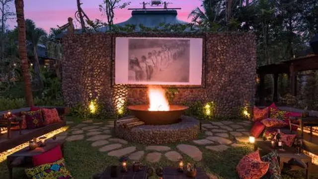 Capella Ubud Bali Hotel terbak di dunia