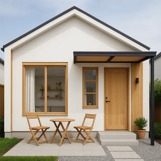 Rumah Sederhana Mewah Low Budget (Image by ChatGPT)