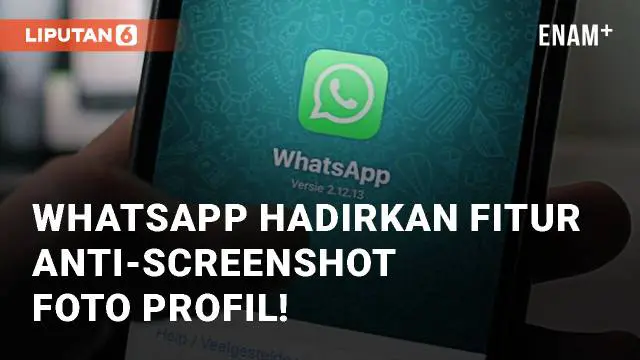 WhatsApp luncurkan fitur memblokir pengguna untuk ambil screenshot foto profil pengguna lain. Pengguna akan melihat layar hitam ketika menangkap foto profil orang lain
