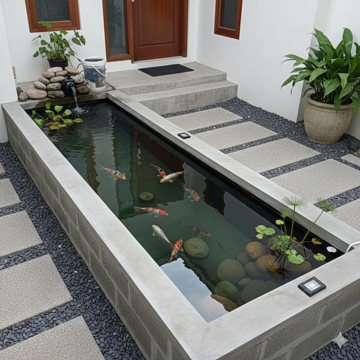 Budget Tipis tapi Mau Rumah Lebih Hidup? 10 Model Kolam Ikan Minimalis Ini Bisa Jadi Solusi