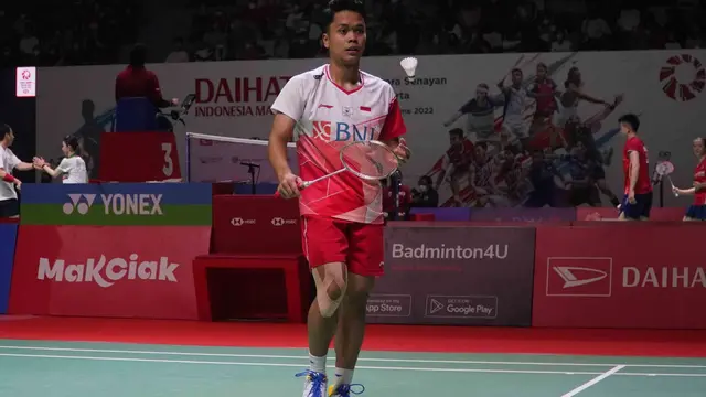 Anthony Sinisuka Ginting - Anthony Ginting - Indonesia Masters 2022 - 10 Juni -2