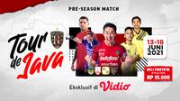 Live Streaming Bali United Tour de Java Eksklusif di Vidio Pekan Ini. (Sumber: dok. vidio.com)