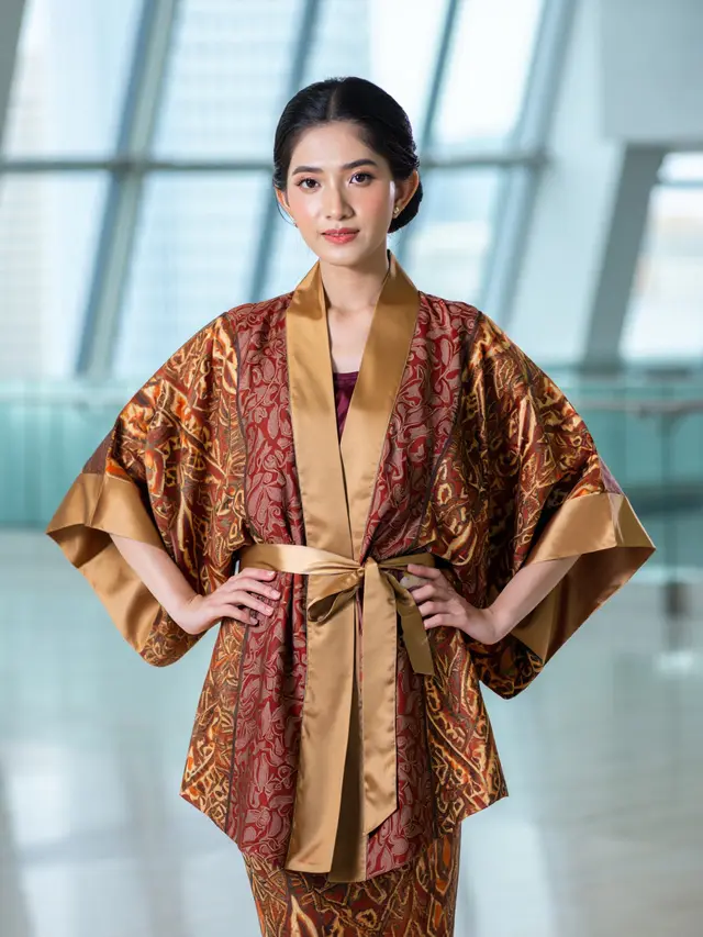Model Batik Kombinasi Satin