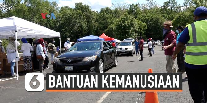 VIDEO: Komunitas Muslim Amerika Bantu Warga Selama Pandemi Corona