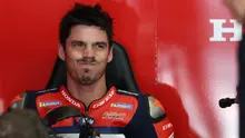Joan Mir dari Tim Repsol Honda terlihat di pit setelah sesi latihan bebas kedua di Grand Prix MotoGP Catalunya di sirkuit Catalunya di Montmelo, dekat Barcelona, ​​pada 16 Mei 2026. (Lluis GENE/AFP)