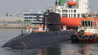 Ketiganya terdiri dari Pakistan Navy Ship (PNS) Taimur, kapal selam Hangor, dan PNS Aslat. (Foto: Antara)