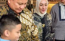 Momen Prabowo Bertemu dengan Cucu Zulkifli Hasan yang Jago Bahasa Inggris, Kaget saat Dengar Cita-Citanya